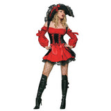 Stylish Vixen Pirate Wench Costume for Halloween Parties and Themed Events