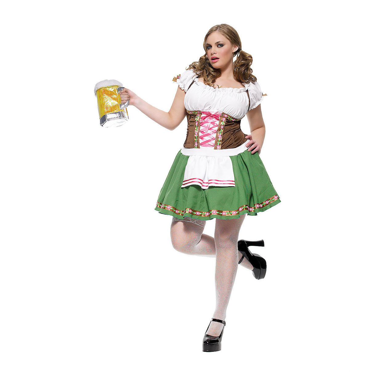 Gretchen Beer Garden Costume Dress for Oktoberfest Parties and Themed Events