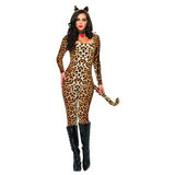Women's Leopard Costume for Halloween Parties Costume Events and Themed Dress Up
