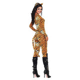 Fabulous Women's Tiger Costume for Halloween Parties and Themed Celebrations