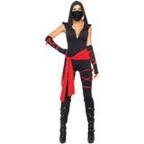 Stylish Women's Ninja Costume for Halloween Parties and Themed Events