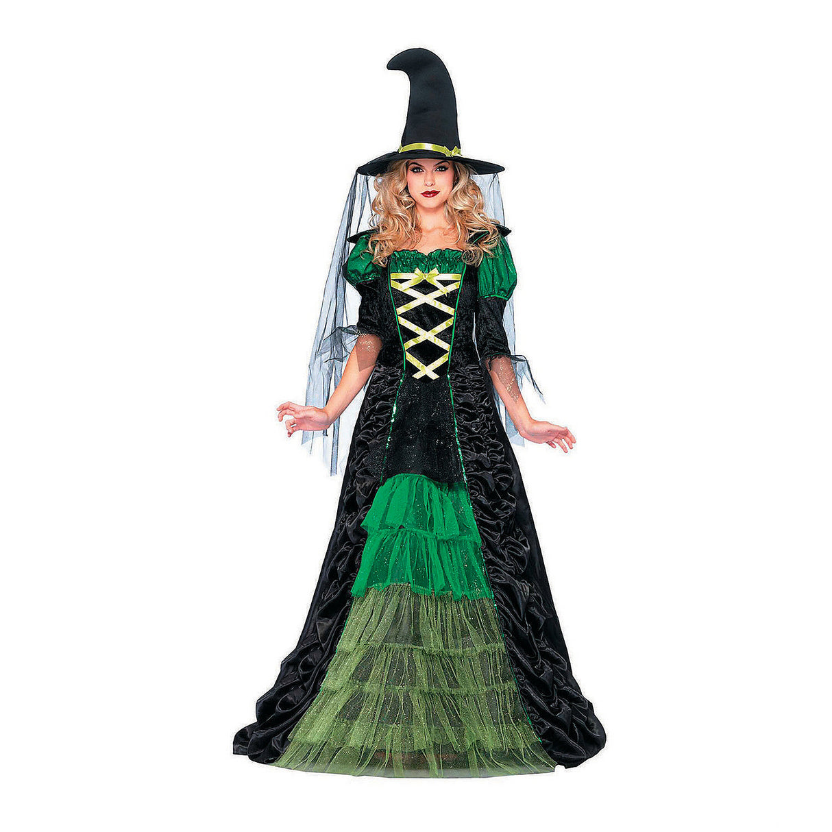 Magical Women's Storybook Witch Costume for Halloween Parties and Themed Events Fun