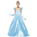 Classic Cinderella Costume for Halloween Parties Dress Ups and Themed Events