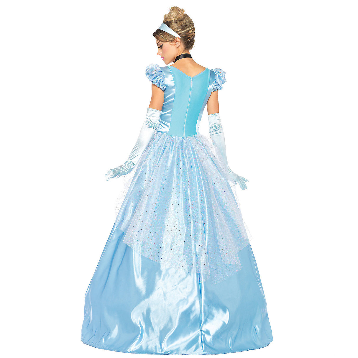 Classic Cinderella Costume for Halloween Parties Dress Ups and Themed Events
