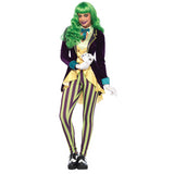 Women's Wicked Joker Costume for Halloween Events Themed Parties and Role Play Adventures