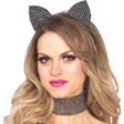 Rhinestone Cat Ears and Choker