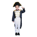 Colonial General Costume for Boys for Halloween School Events and Historical Reenactments
