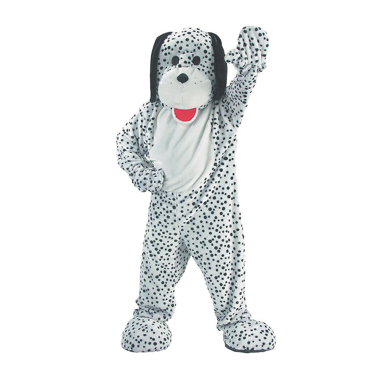 Fun Adult Dalmation Mascot Costume for Themed Parties Halloween Events and Fun Celebrations
