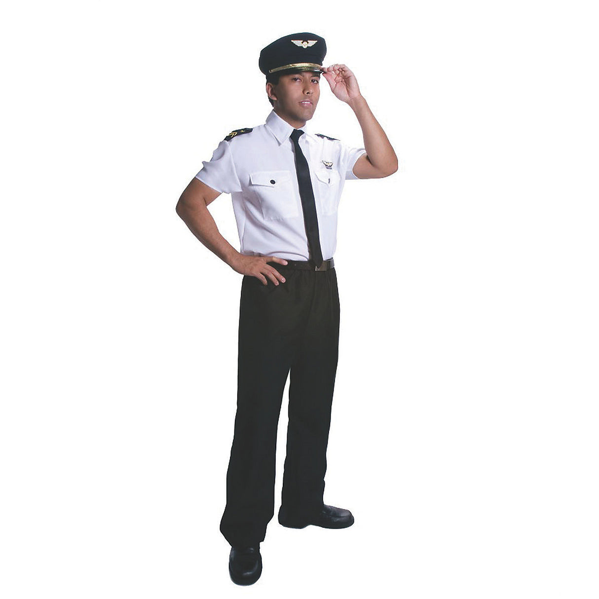 Men's Pilot Costume for Halloween Parties Themed Events and Group Costume Fun