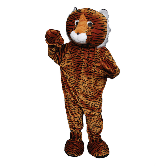 Adult Tiger Mascot Costume