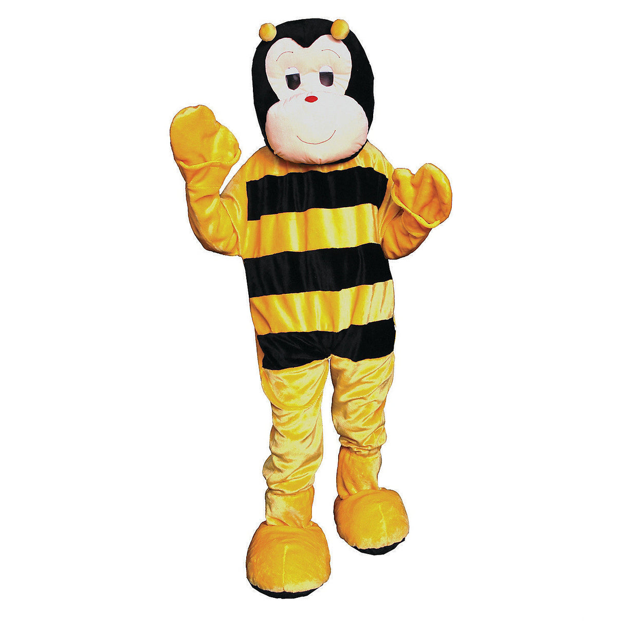 Fun Adult Bumble Bee Mascot Costume for Halloween Group Events and Parties