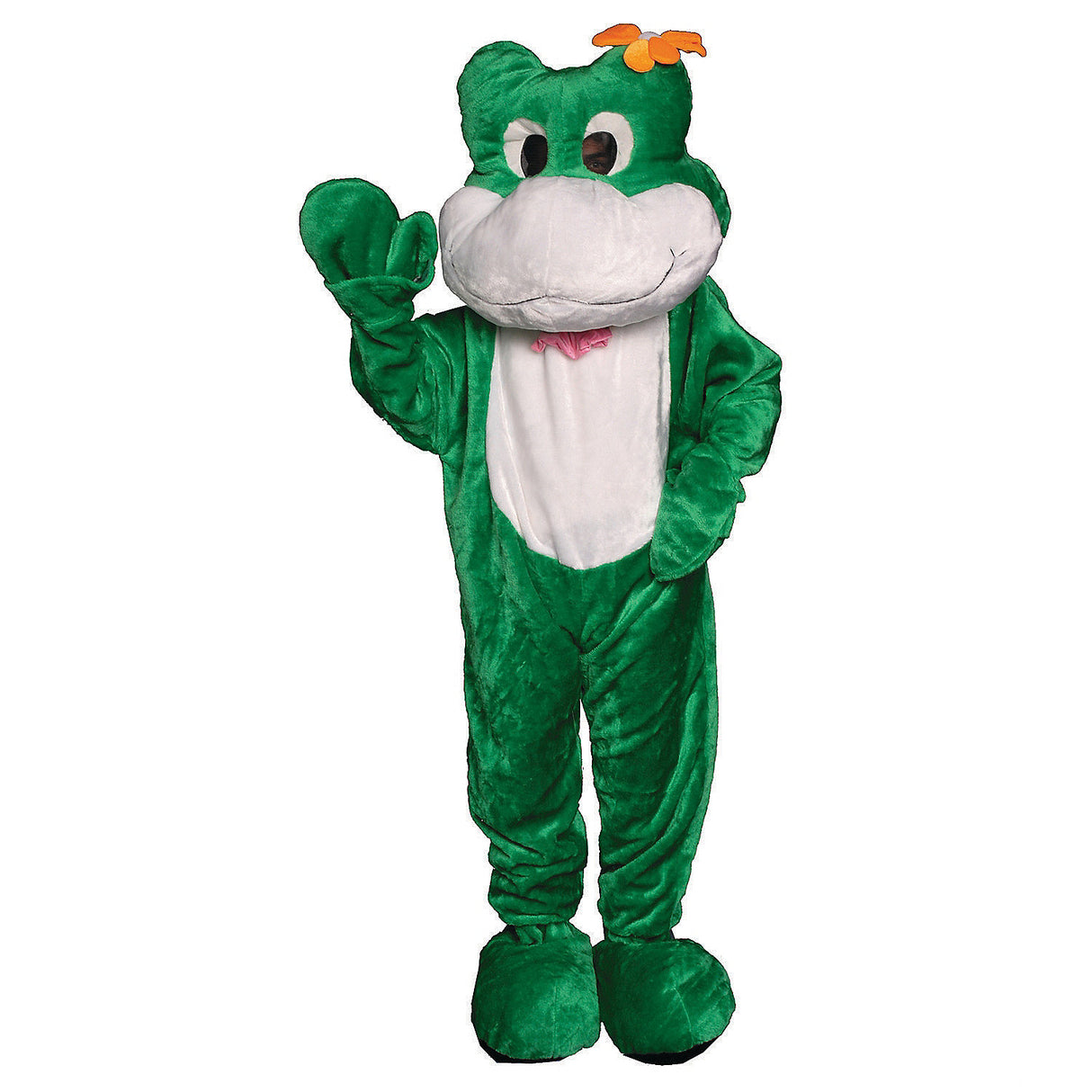 Fun Adult Frog Mascot Costume for Halloween Parties Themed Events and Group Celebrations