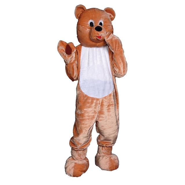 Adult Teddybear Mascot Costume