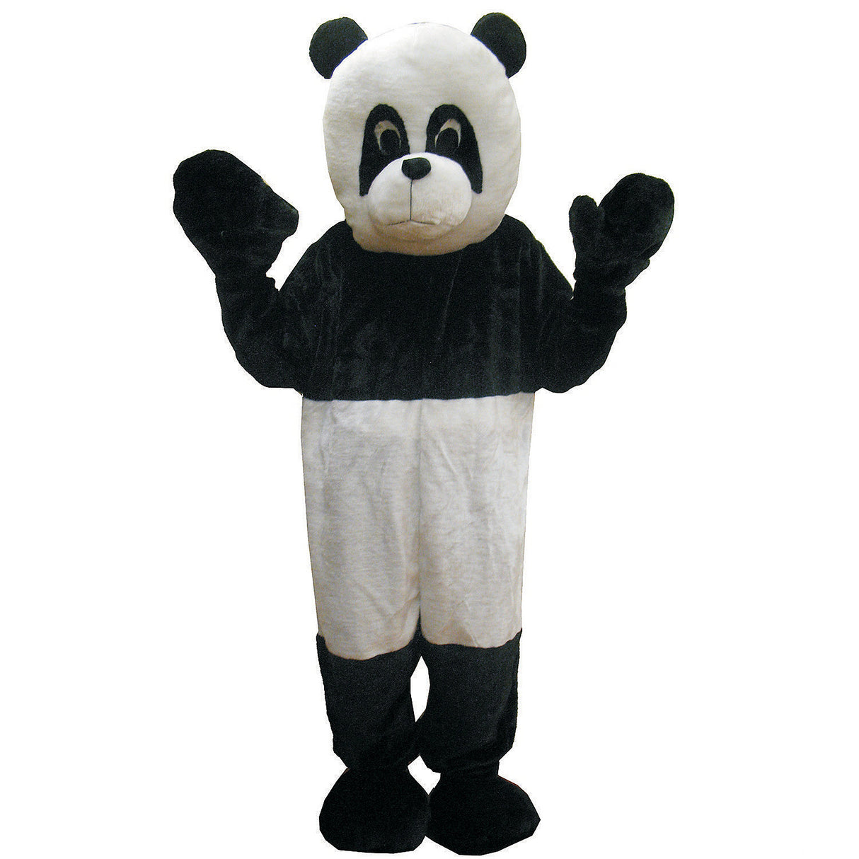 One Size Adult Panda Mascot Costume for Halloween Parties Dress Up Events and Trick or Treating