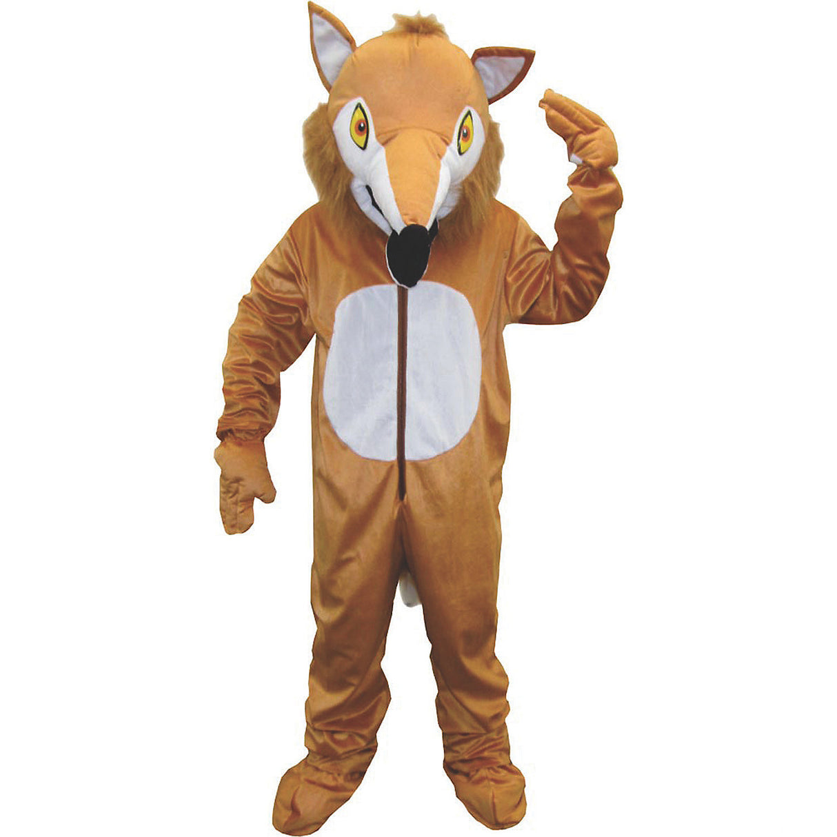 Fun Adult Fox Mascot Costume for Halloween Parties Sporting Events and Themed Celebrations