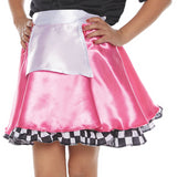 Adorable Car Hop Child Costume for 50's Theme Parties Halloween Dress Up and Fun Events