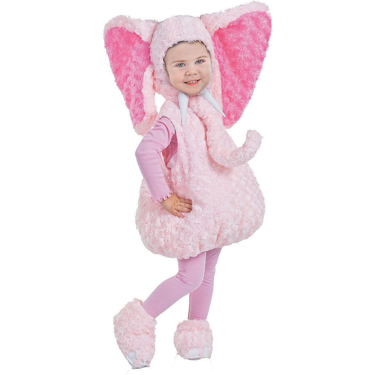 Adorable Toddler Pink Elephant Costume for Halloween Parties Dress Up Fun and Imaginative Play