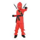Red Ninja Boy's Costume
