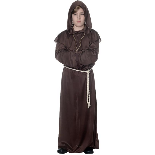 Monk Robe Child Brown