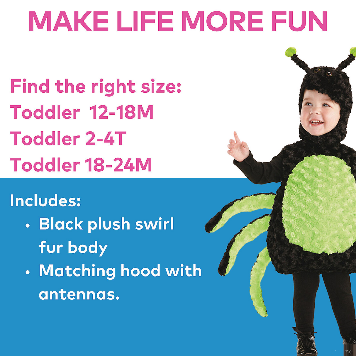 Toddler Spider Costume