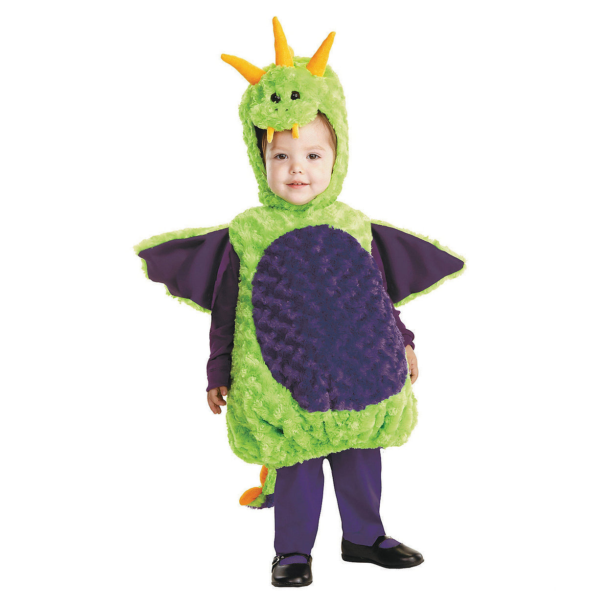 Cozy Toddler Plush Dragon Costume for Halloween Dress Up Parties and Imaginative Play