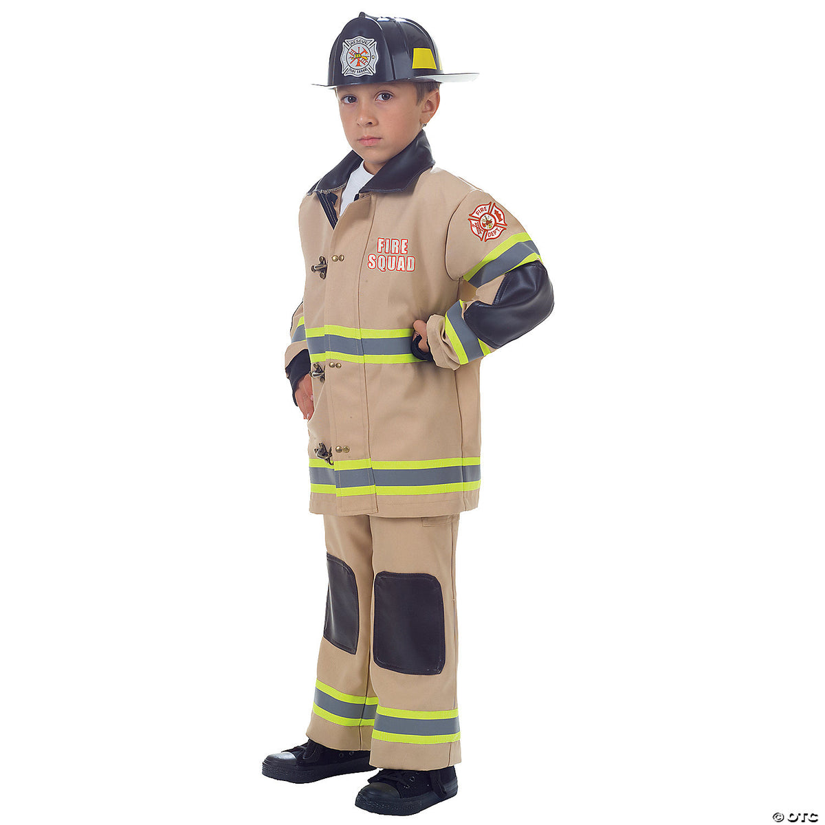 Firefighter Child Tan Costume