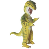 Toddler Green T-Rex Dinosaur Jumpsuit Costume