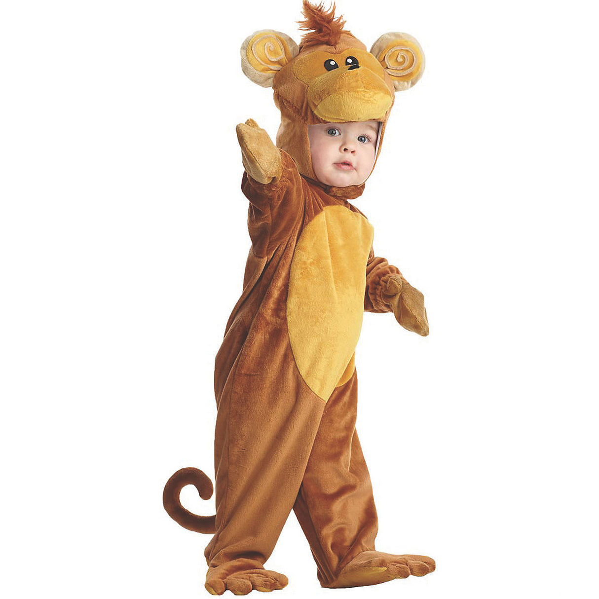 Adorable Toddler Monkey Costume for Halloween Parties and Playdates