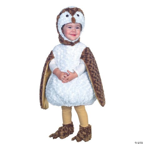 Toddler Plush Owl Costume