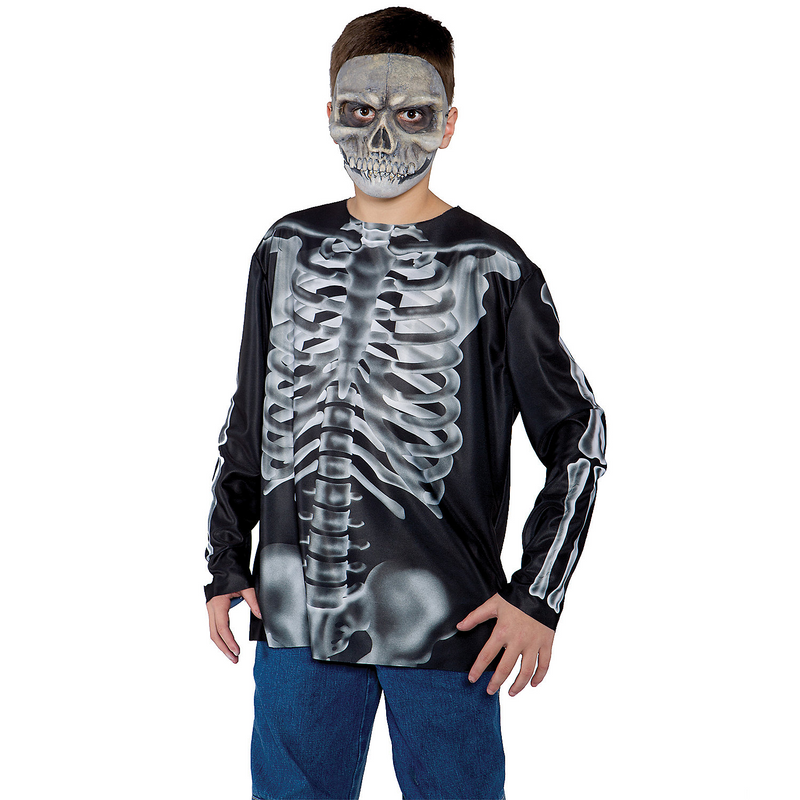 Boy's Skeleton Shirt Costume