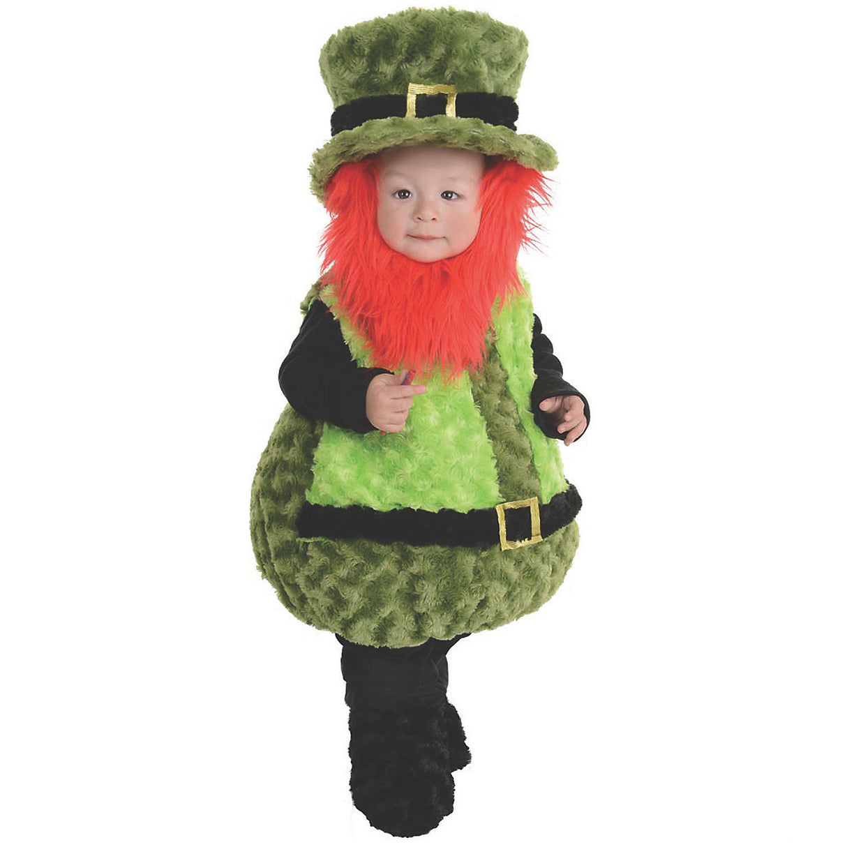 Lil Leprechaun Costume for Toddlers for St Pattys Day Halloween Celebrations and Dress Up Events