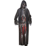 Spooky Boy's Grim Reaper Robe Costume for Halloween Parties Themed Events and Trick or Treating