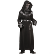 Boy's Skull Master Hooded Robe Costume