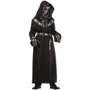 Boy's Skull Master Hooded Robe Costume