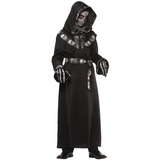 Boy's Skull Master Hooded Robe Costume