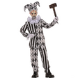 Boy's Evil Harlequin Costume