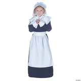 Authentic Pilgrim Girl Costume for Thanksgiving Plays Birthday Parties and Halloween Celebrations
