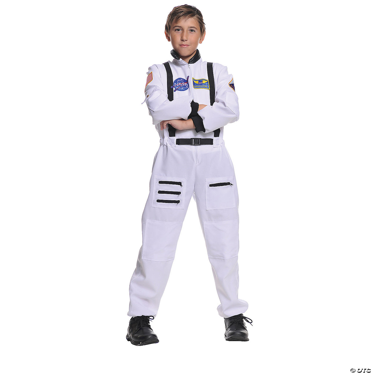 Authentic Unisex Astronaut Costume for Kids Halloween Themed Events School Dress-Up Days