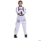 Authentic Unisex Astronaut Costume for Kids Halloween Themed Events School Dress-Up Days
