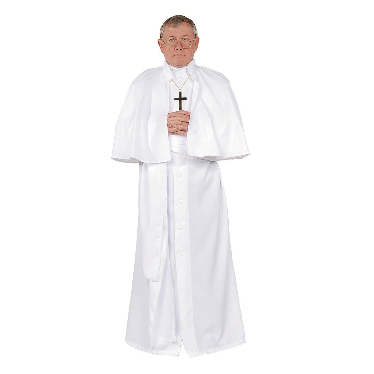 Men's Pope Costume for Halloween Theme Parties and Religious Pageants