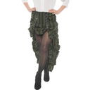 STEAM PUNK SKIRT ADULT GREEN