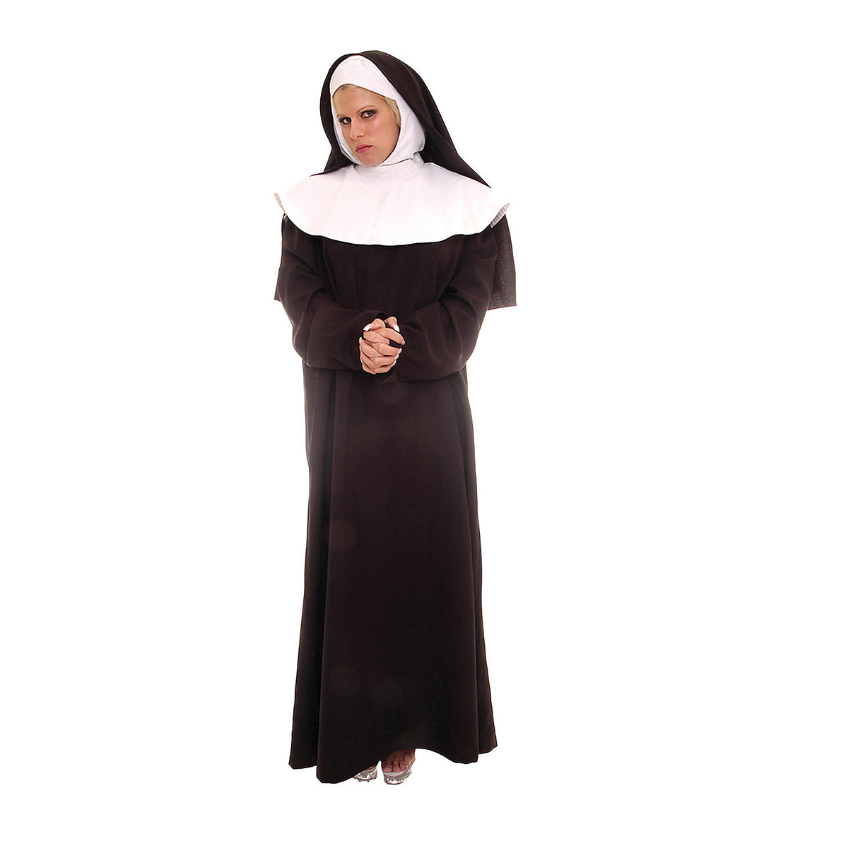 Elegant Mother Superior Costume for Religious Events Halloween Parties and Themed Gatherings