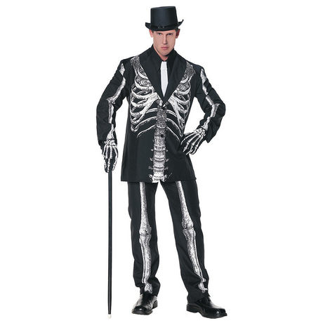 Men's Skeleton Costume