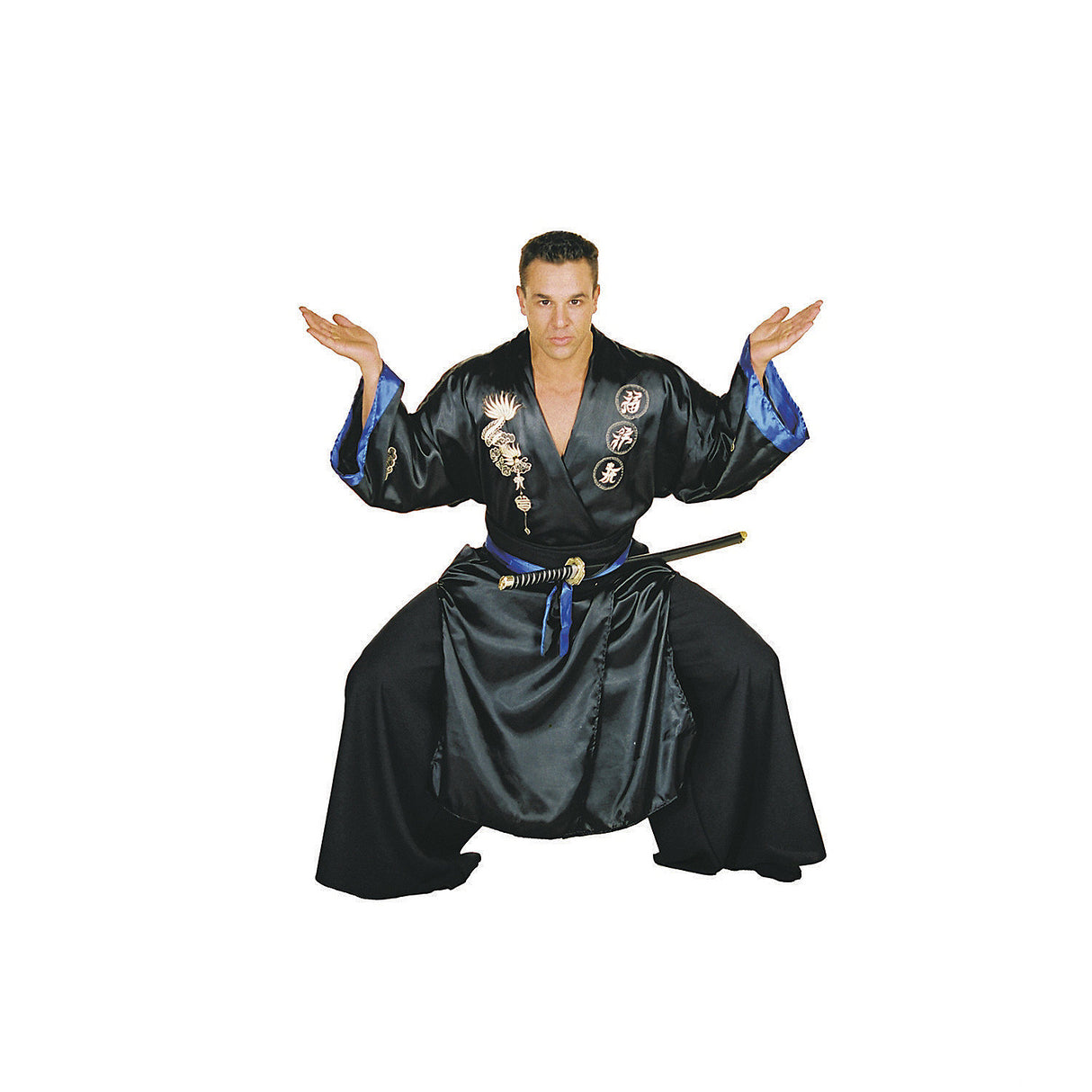 Authentic Men's Samurai Costume for Halloween Themed Parties and Costume Events