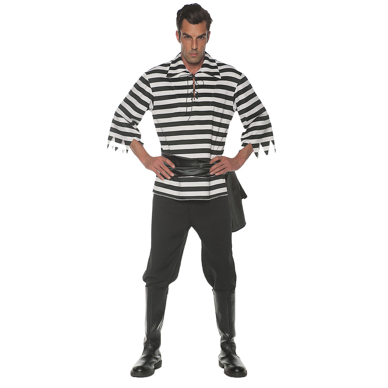 PIRATE SET BLACK COSTUME