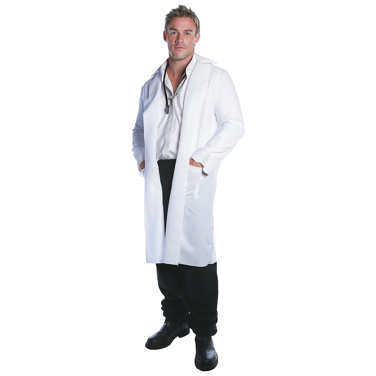 Premium Adult Lab Coat for Halloween Doctor Themed Parties and Costume Events