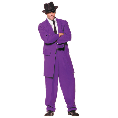 Zoot Suit Adult Purple Standard