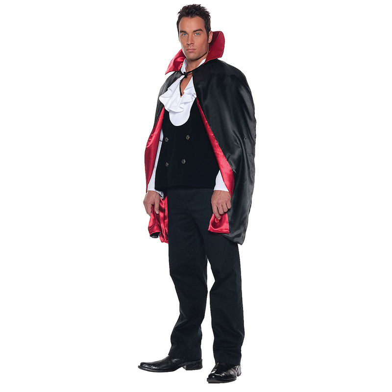 Reversible Adult Cape Costume for Halloween Parties Dress Up Events and Unique DIY Costumes