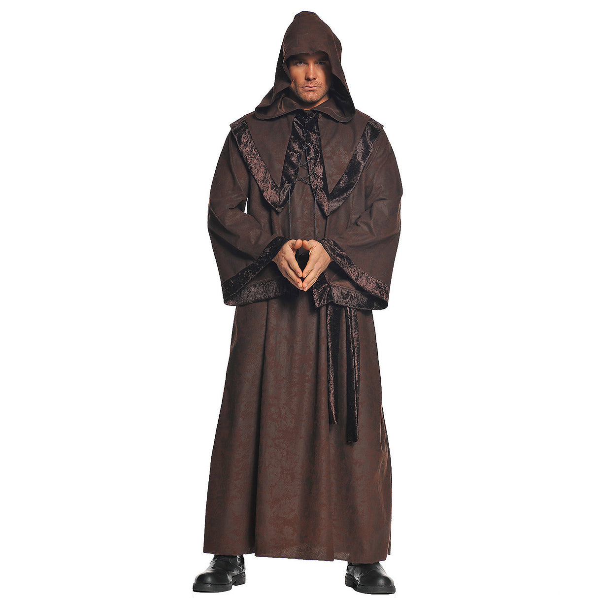 Deluxe Men's Monk Robe for Historical Costumes Themed Events and Stage Performances