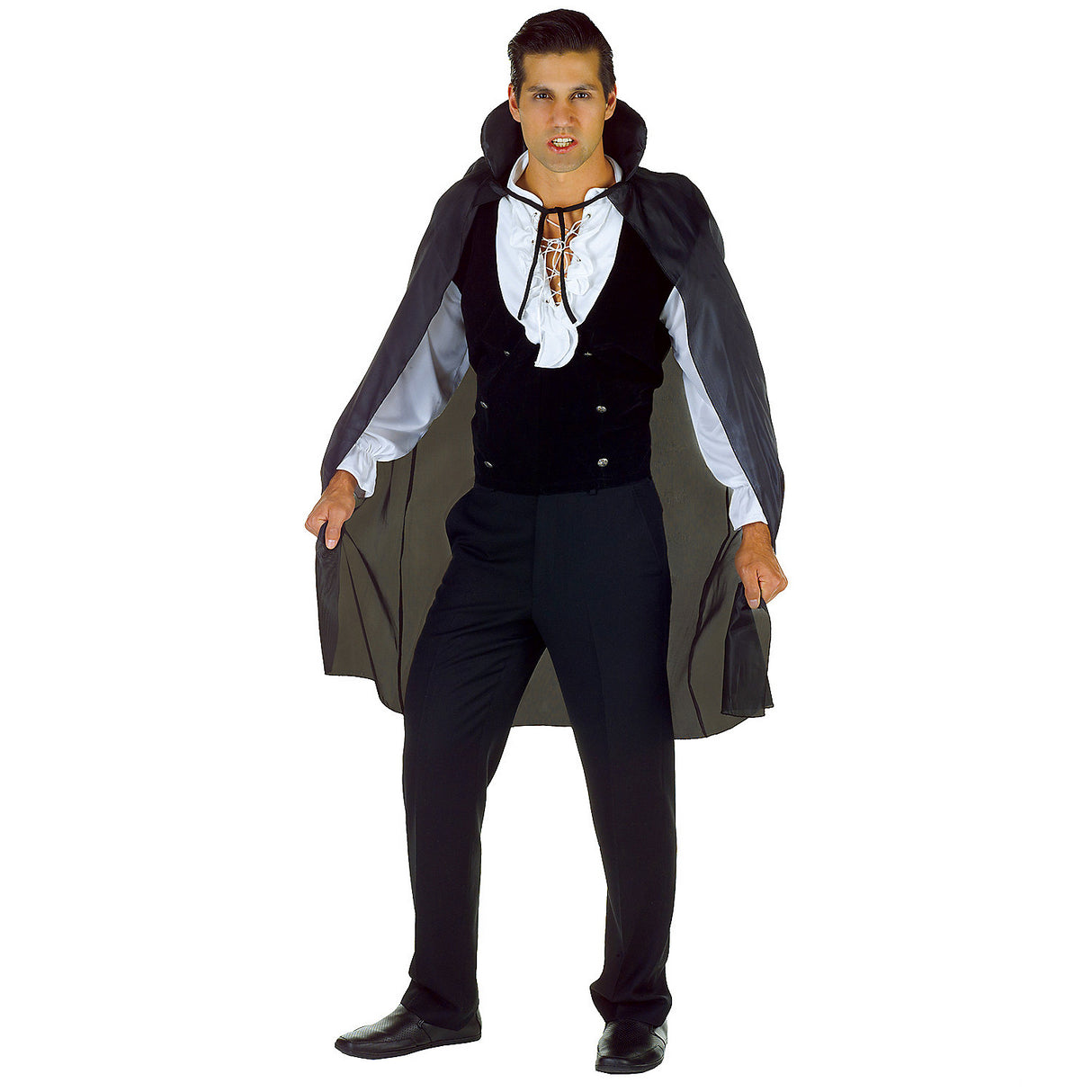Classic Vampire Cape for Halloween Costume Parties and Theatrical Performances